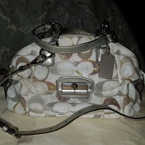 Ivory Signature Coach Satchel